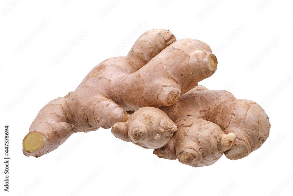 Ginger isolated on white background. Clipping path. Ginger isolated on white background. Clipping path.