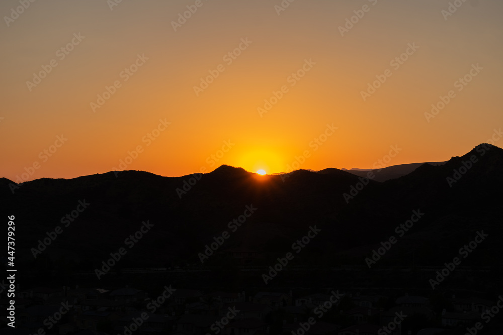 custom made wallpaper toronto digitalSimi Valley Hills Sunset
