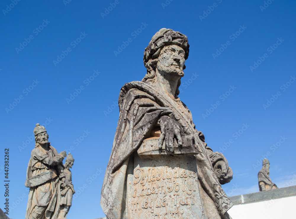 Fototapeta premium Statue of Prophet Jeremiah - Congonhas - Minas Gerais - Brazil