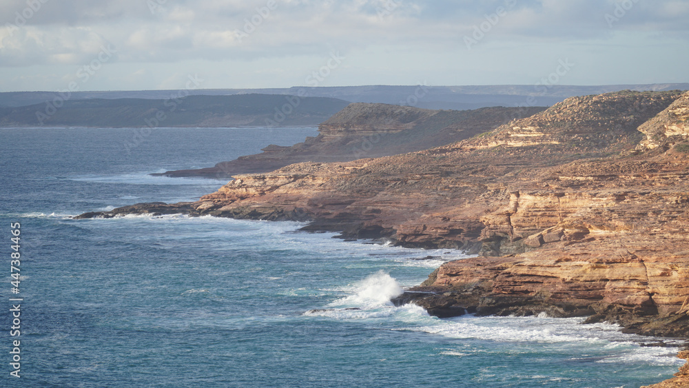 Coastal landscapes at Kalbarri National Park in Western Australia.