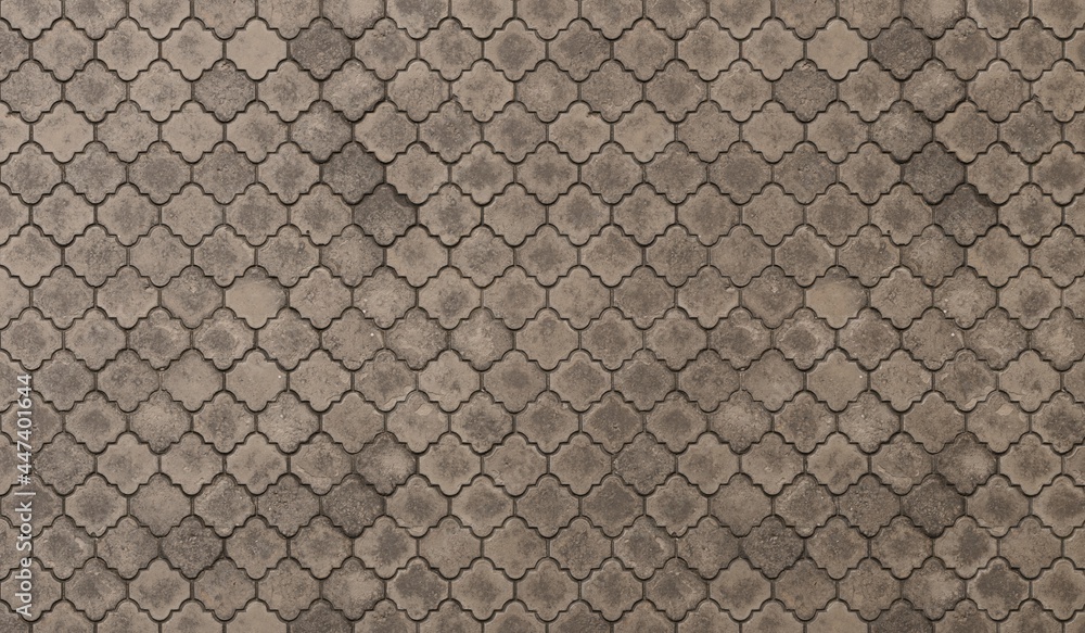 Patterned Pavers texture background Patterned Pavers texture background