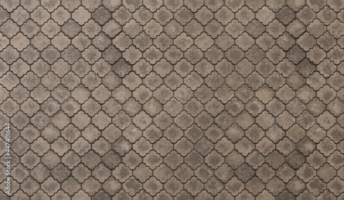 Patterned Pavers texture background