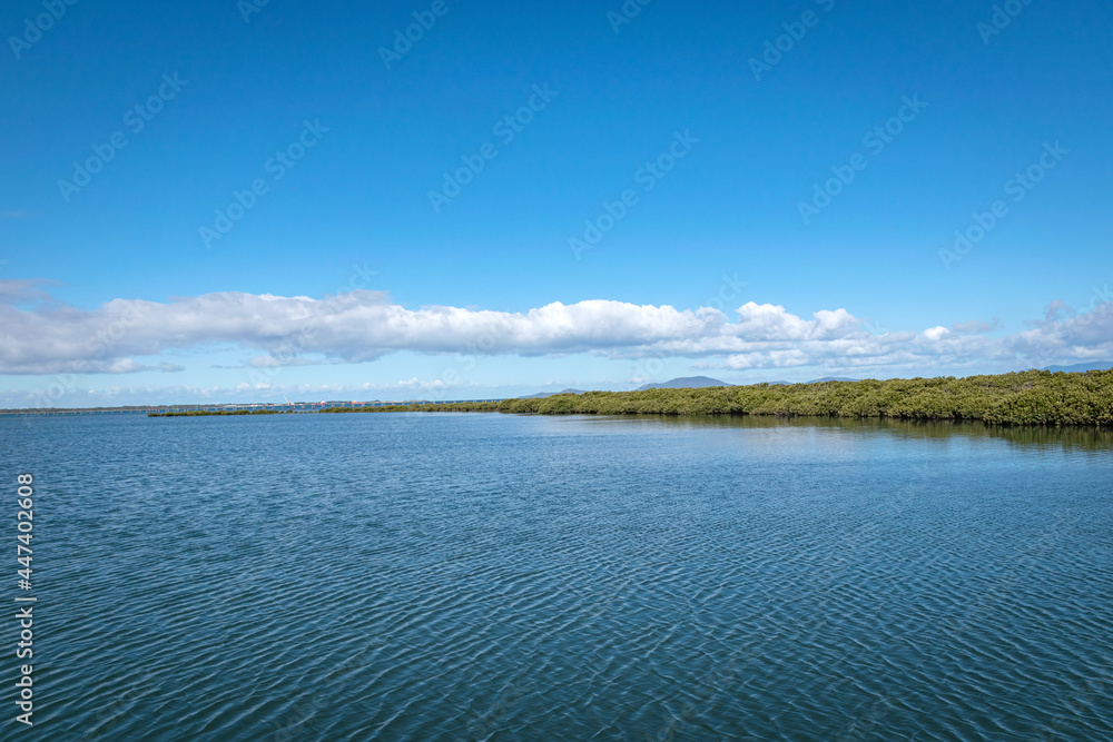 lake and sky