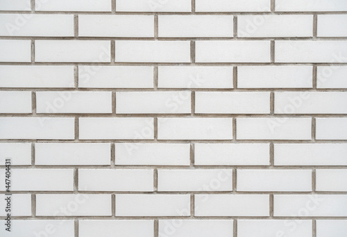 white brick wall, Texture of white brick wall