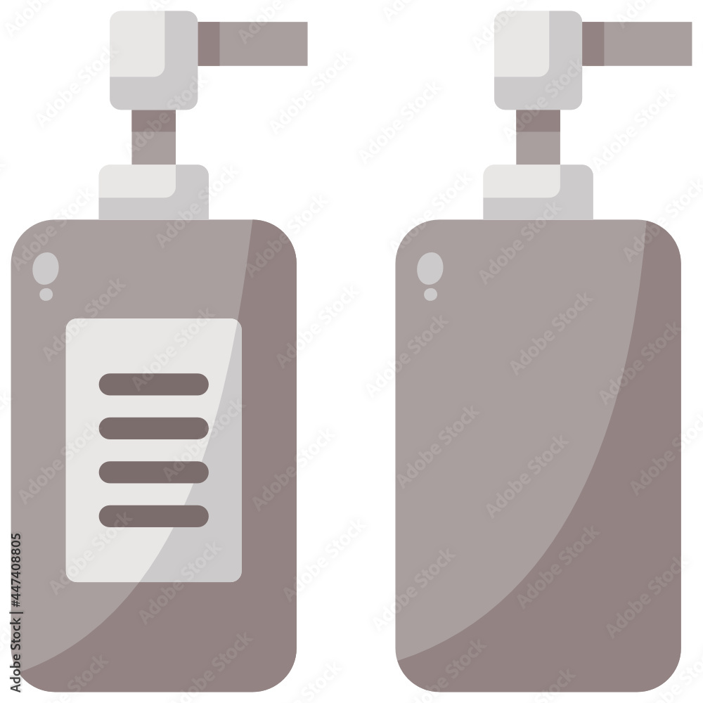 Obraz premium shampoo flat icon