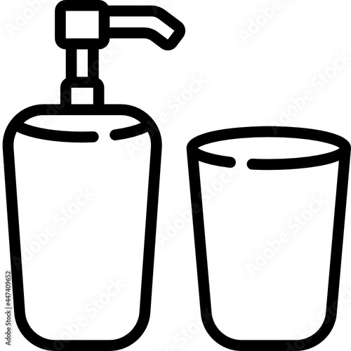soap line icon