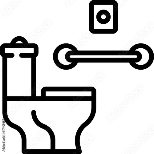 disabled line icon