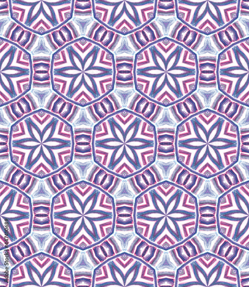 Geo Geometric, Endless Repeat Painting. Geo Geometric, Endless Repeat Painting.