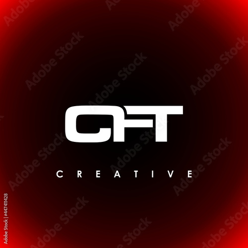 CFT Letter Initial Logo Design Template Vector Illustration photo