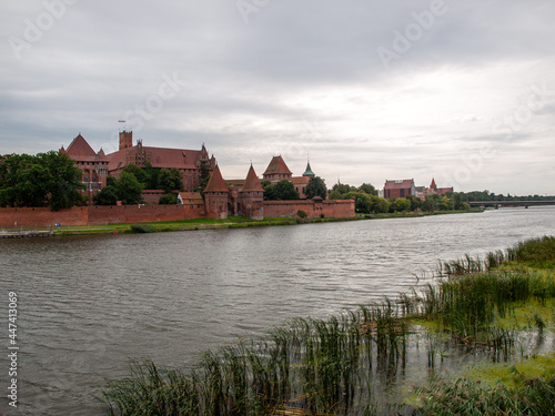 Malbork Castle, formerly Marienburg Castle, the seat of the Grand Master of the Teutonic Knights, Malbork, Poland