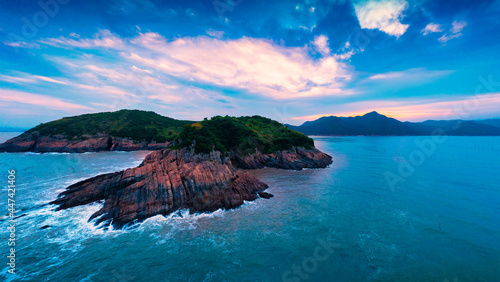 Coastal scenery of Xiapu, Ningde City, Fujian Province, China photo