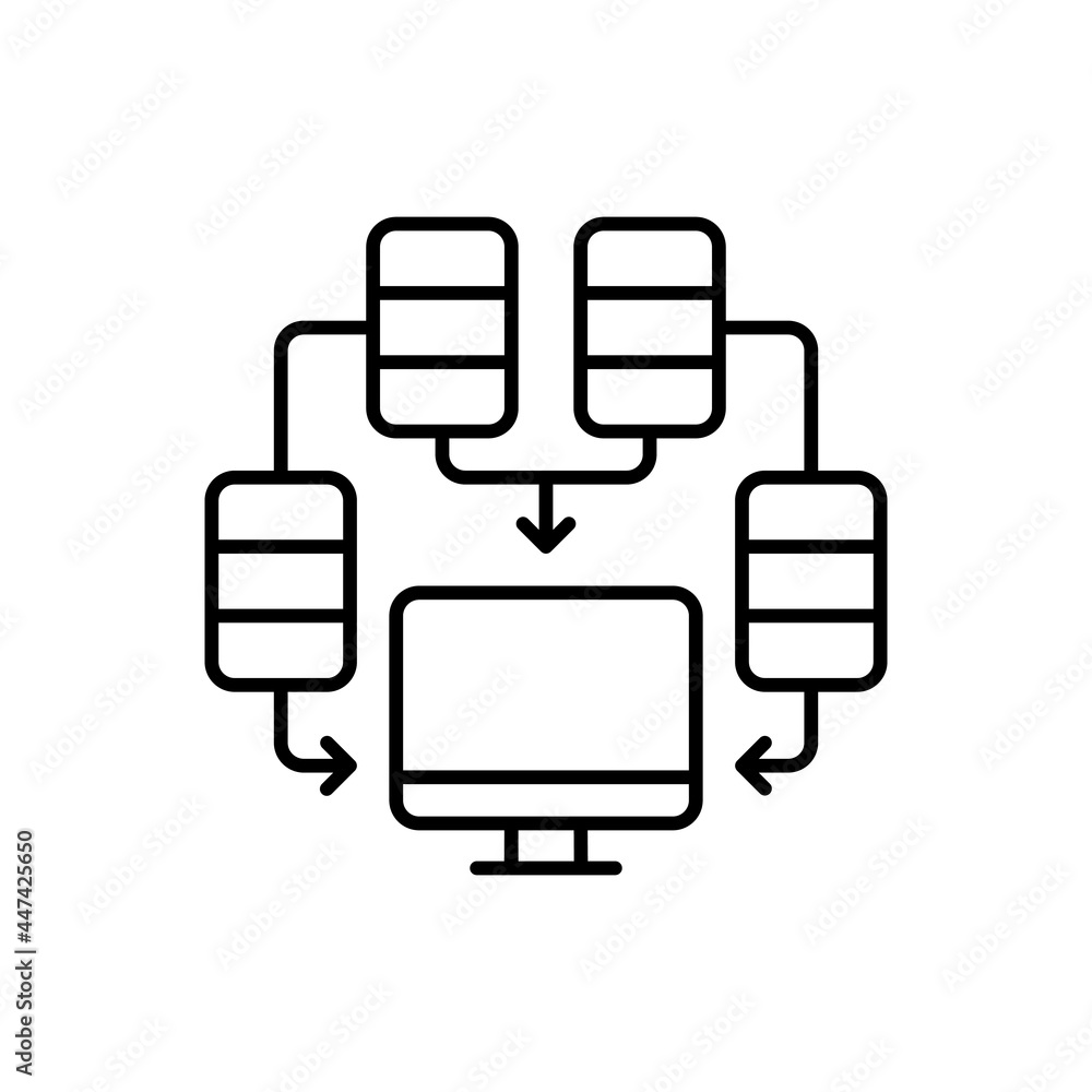 Data exchange icon vector set. data transfer illustration sign collection. data conversion symbol or logo. Data exchange icon vector set. data transfer illustration sign collection. data conversion symbol or logo.