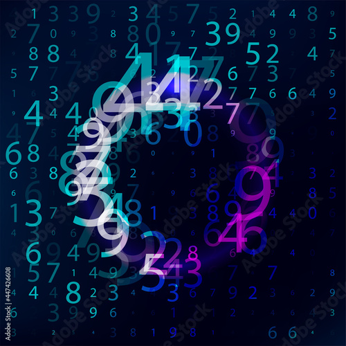 Abstract technology background