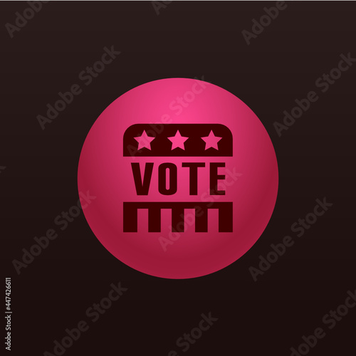 Vote - Sticker
