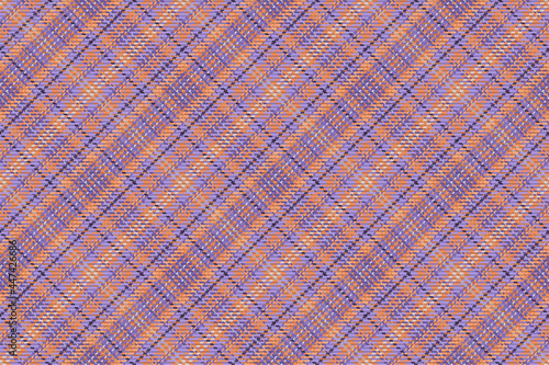 Seamless pattern of scottish tartan plaid. Repeatable background with check fabric texture. Vector backdrop striped textile print.