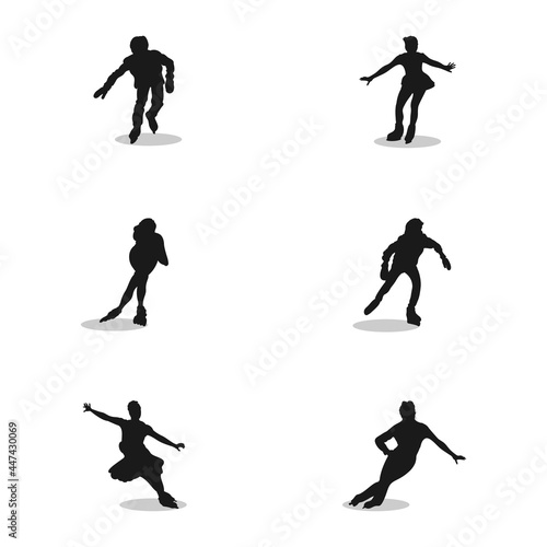 Creative Roller skating design concepts  illustrations  vectors