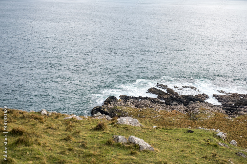 Scenic View of Neist Point, Isle of Skye in Scotland