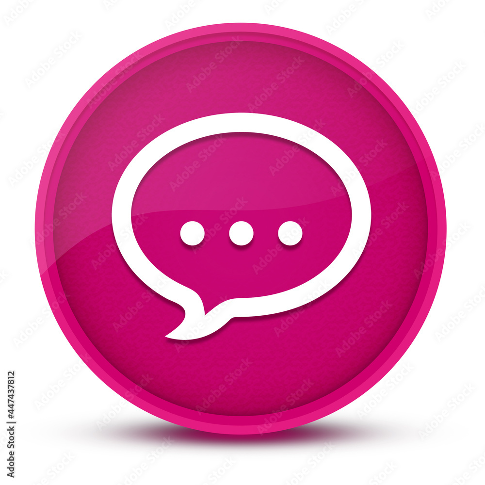 Talk luxurious glossy pink round button abstract Talk luxurious glossy pink round button abstract