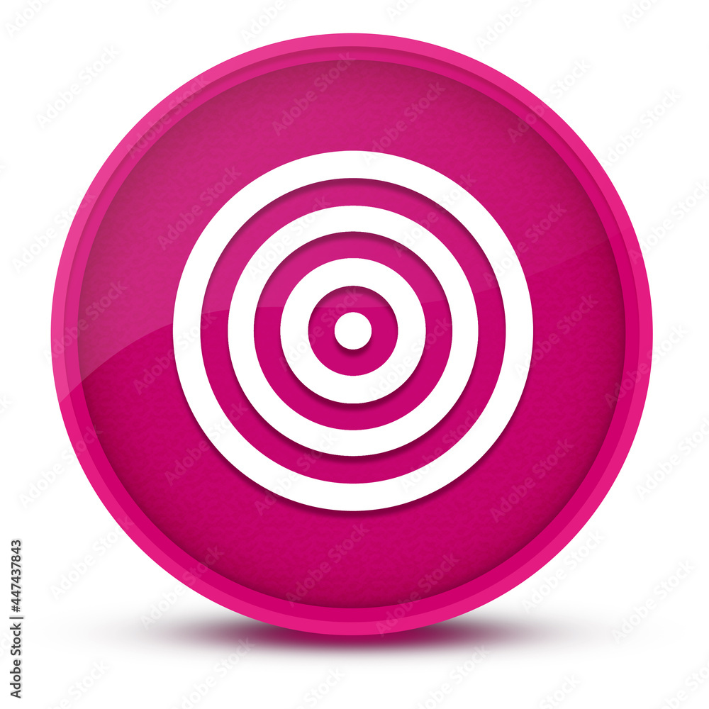 Target luxurious glossy pink round button abstract Target luxurious glossy pink round button abstract