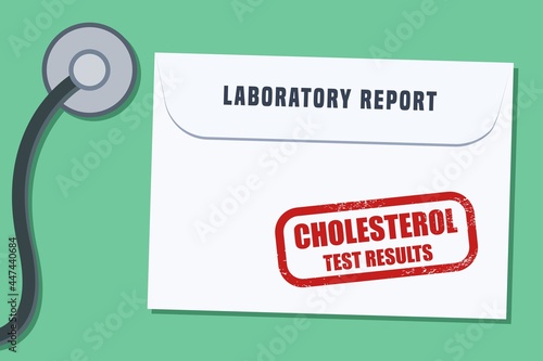 Cholesterol blood level lab test results