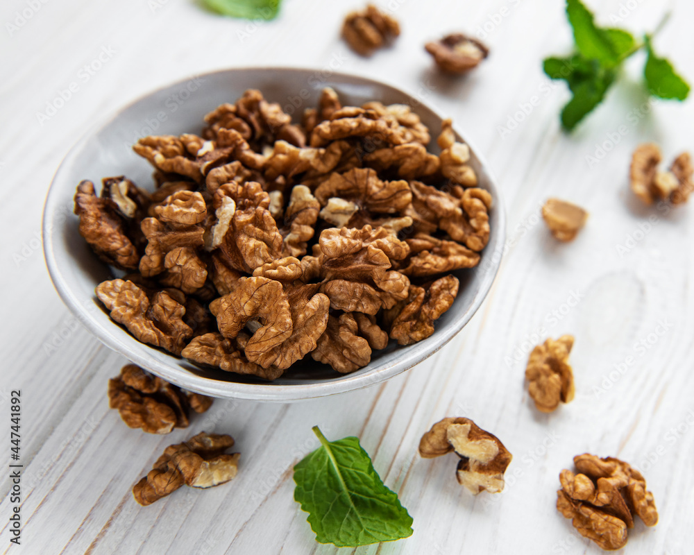 Walnuts without shell Walnuts without shell