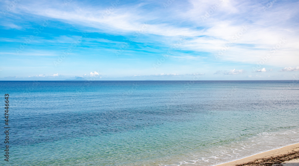 View of beautiful beach in Yakushima island, Kagoshima Japan