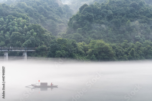 Wallpaper Mural beautiful Dongjiang Lake scenery Torontodigital.ca