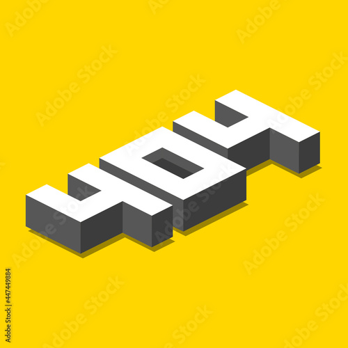 Design 404 error isometric. Vector concept illustration for page 404. sorry, Page is lost and not found message. Template for web page with 404 error. Modern flat design with noise texture. concept