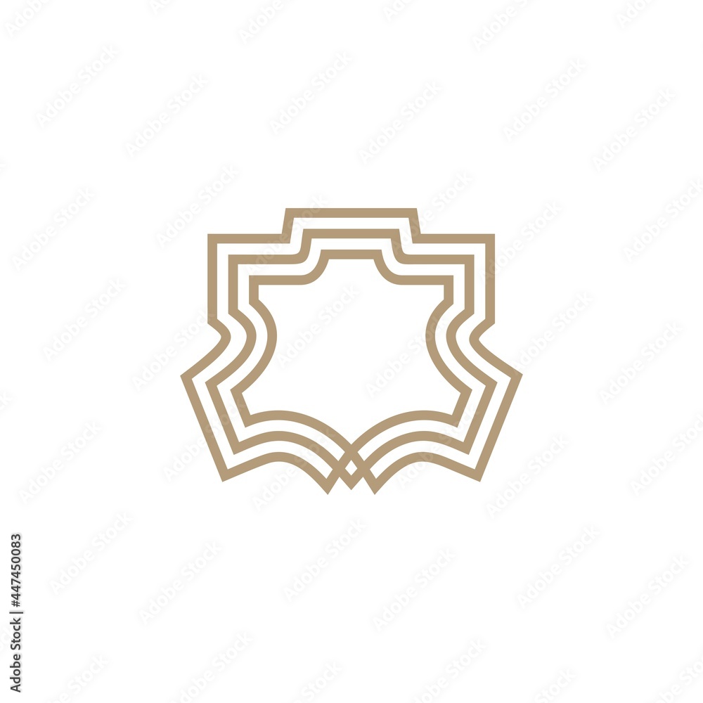 genuine or synthetic leather logo vector icon illustration genuine or synthetic leather logo vector icon illustration