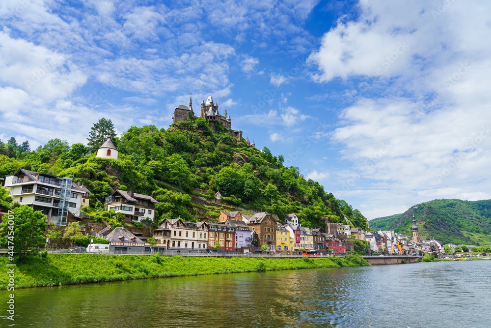  city of Cochem on the Mosel, Germany