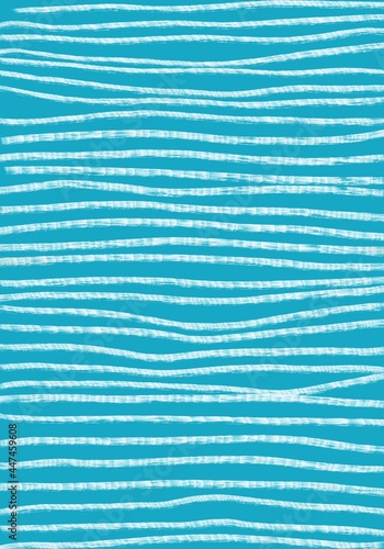 Background blue sea vertical blank
