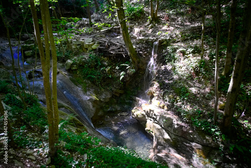 Cascate del Fosso di Teria a Secchiano nelle Marche