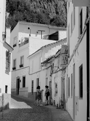 Gasse in Ubrique, Andalusien