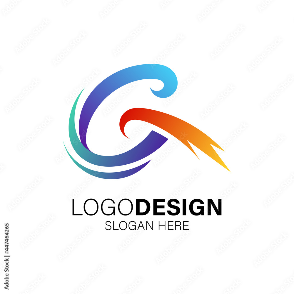 playful fire and ice for refrigeration and air conditioning logo design playful fire and ice for refrigeration and air conditioning logo design