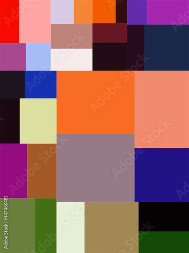 Graphical Abstract Painting Art Background Texture,Colorful Geometrical Artwork Poster,Modern Conceptual Art,3D Rendering,3D Illustration