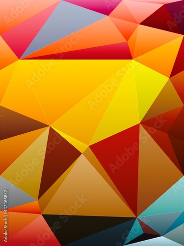 Graphical Abstract Painting Art Background Texture,Colorful Geometrical Artwork Poster,Modern Conceptual Art,3D Rendering,3D Illustration