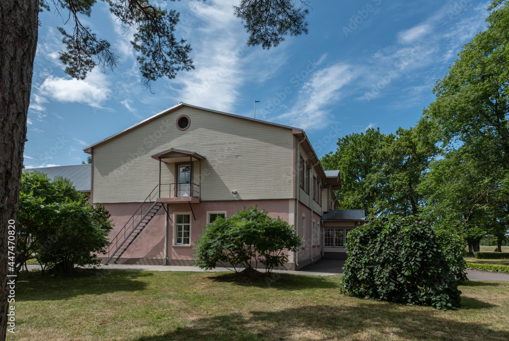 Obraz premium manor in estonia, hiiumaa