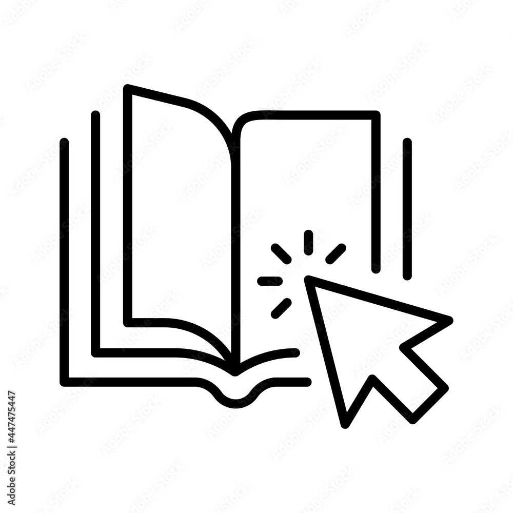 Book, catalog, education, learning, school, search icon - Download