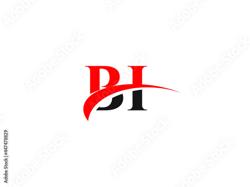 BI Letter Initial Logo Design Template