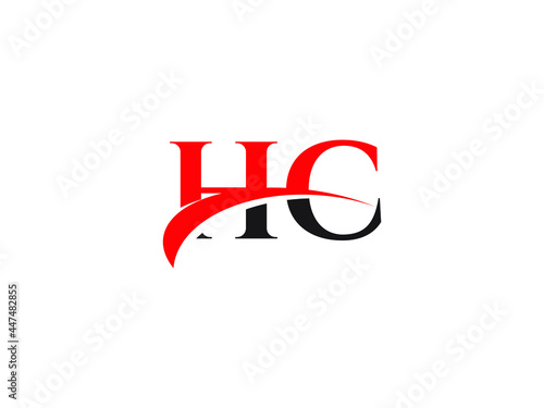 Free Download HC Letter Initial Logo Design Template - GFXLoad