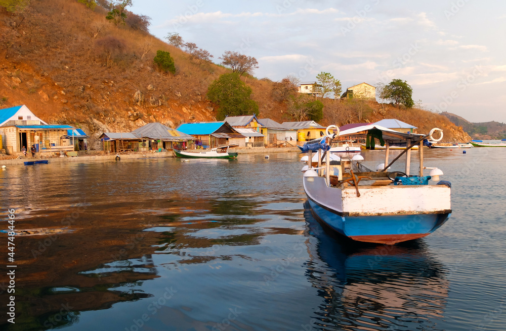 boats on the beach