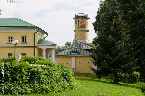 View of the museum -estate Gorki Leninskiye Moscow region Russia photo