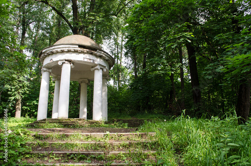 Obraz na plátne View of the rotunda in the museum -estate Gorki Leninskiye Moscow region Russia