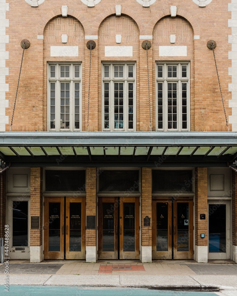 Fototapeta premium The Paramount Theater, in downtown Rutland, Vermont