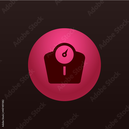 Weight Scale - Sticker