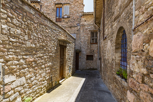 Fototapeta Naklejka Na Ścianę i Meble -  Assisi, Umbria, visit to the historic city center