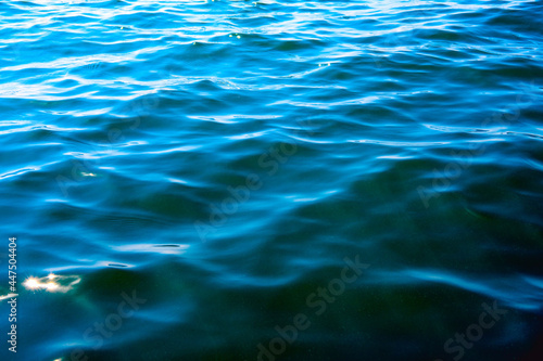 dark blue wavy sea background texture