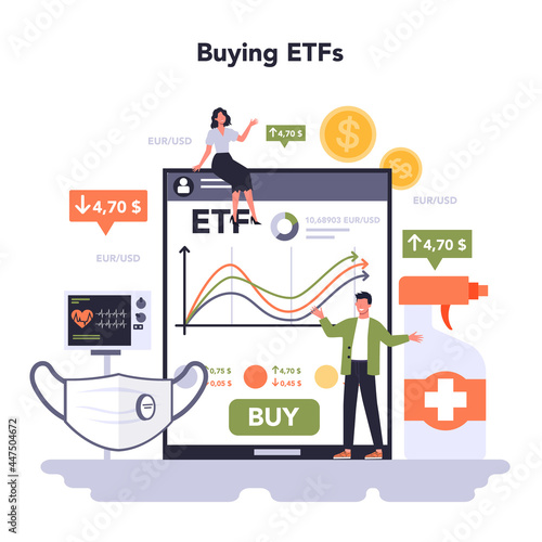 Healthcare industry sector of the economy online service or platform