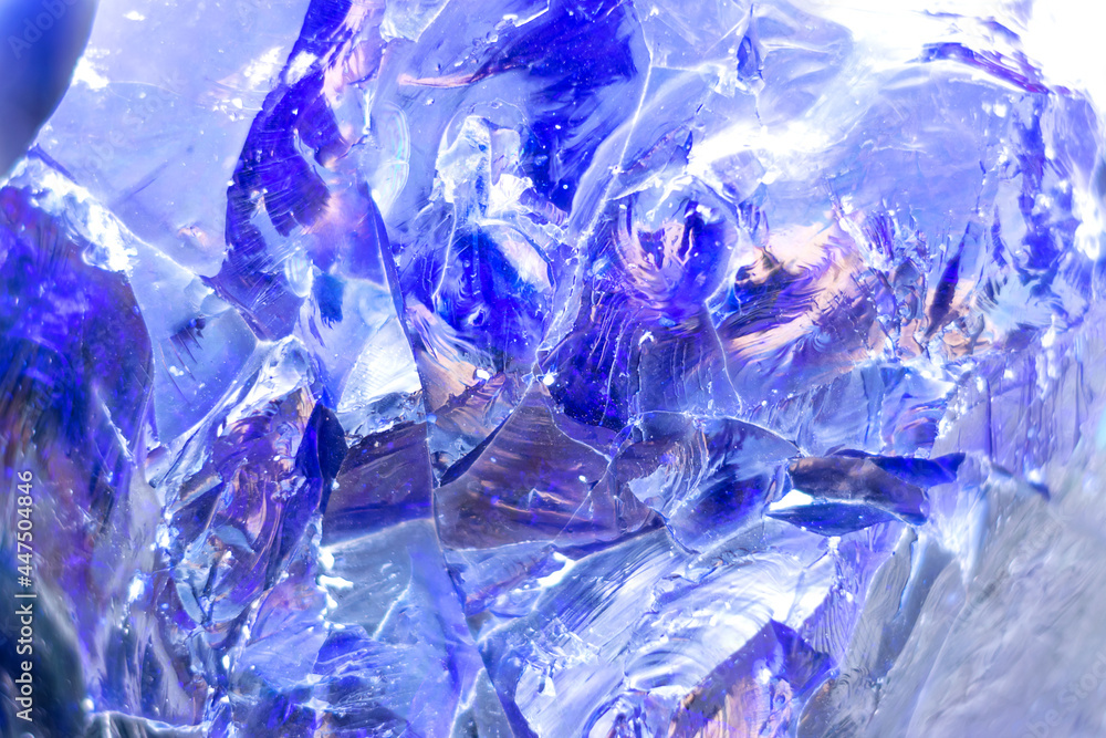 Obraz premium The texture of a blue stone.Creative abstract background.