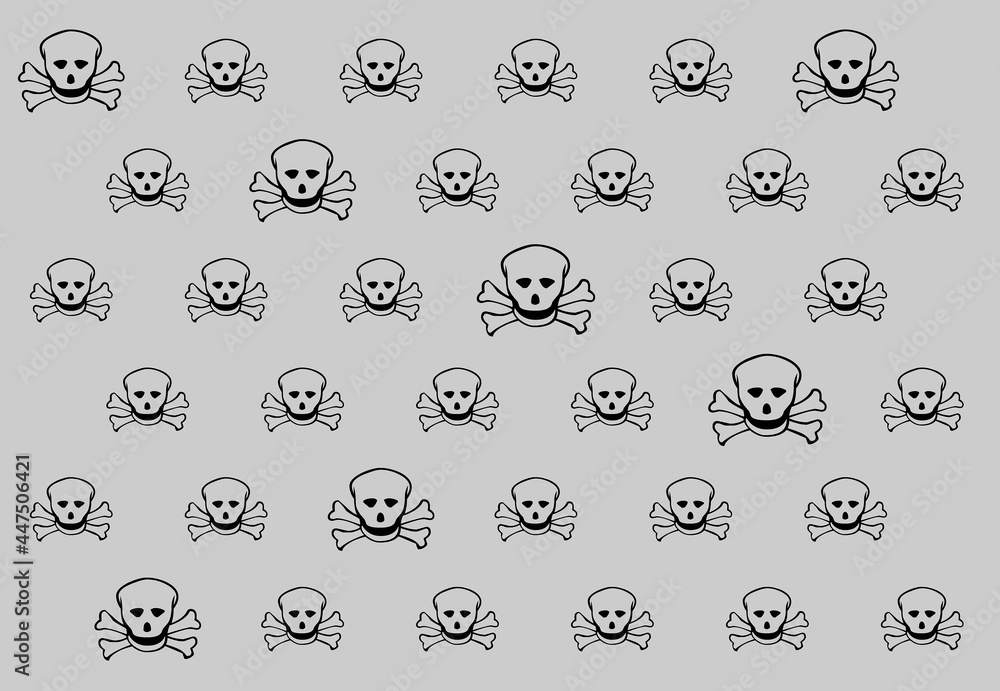 skeleton Pattern Background skeleton Pattern Background